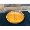 Image 5 : Hawaiian Monkey Pod (?) Bowl w/ Maker's Mark 12" Dia, 3"H