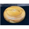 Image 8 : Hawaiian Monkey Pod (?) Bowl w/ Maker's Mark 12" Dia, 3"H