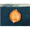 Image 4 : Small Koa Wood Leaf-Shaped Bowl Signed Blair Hawaii 8" x 2"H