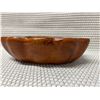 Image 8 : Small Carved Bowl Signed Kamani Wood, Approx. 7" x 5"
