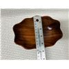 Image 11 : Small Carved Bowl Signed Kamani Wood, Approx. 7" x 5"