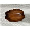Image 3 : Small Carved Bowl Signed Kamani Wood, Approx. 7" x 5"