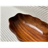 Image 4 : Small Carved Bowl Signed Kamani Wood, Approx. 7" x 5"