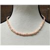 Image 1 : Angel Skin Coral Pikake Flower Lei w/ Coral Grotto Card 16"L