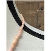 Image 3 : Angel Skin Coral Pikake Flower Lei w/ Coral Grotto Card 16"L