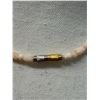 Image 6 : Angel Skin Coral Pikake Flower Lei w/ Coral Grotto Card 16"L