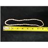 Image 7 : Angel Skin Coral Pikake Flower Lei w/ Coral Grotto Card 16"L