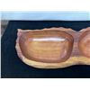 Image 3 : Large Koa Wood Calabash Double Bowl 24" x 7" x 2"H