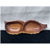 Image 5 : Large Koa Wood Calabash Double Bowl 24" x 7" x 2"H
