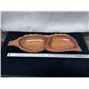 Image 8 : Large Koa Wood Calabash Double Bowl 24" x 7" x 2"H