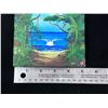 Image 7 : Vintage Miniature Oil Painting of Kailua Beach Access by PAF 5" x 5", Unframed