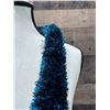 Image 4 : Dark Blue Lei w/ Kukui Nuts & Tie Closure Circa 1970's, 18"L