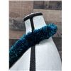 Image 6 : Dark Blue Lei w/ Kukui Nuts & Tie Closure Circa 1970's, 18"L