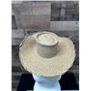 Image 2 : Antique Woven Paniolo Hat Circa 1900's w/ Adjustable String