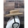 Image 6 : Antique Lauhala Handwoven Hat Circa 1900's Woman's or Childs (Rare)