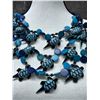 Image 3 : Vintage 3-Strand Necklace of Lacquered Carved Coconut in Honu Turtle Shapes 22"L