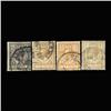 Image 1 : 1912 Scarce British George Stamp Set 4 Pieces Hi Grade (STM-0145)