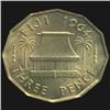 Image 2 : 1964 Fiji 3 Pence Elizabeth BU MS63+ (COI-7002)