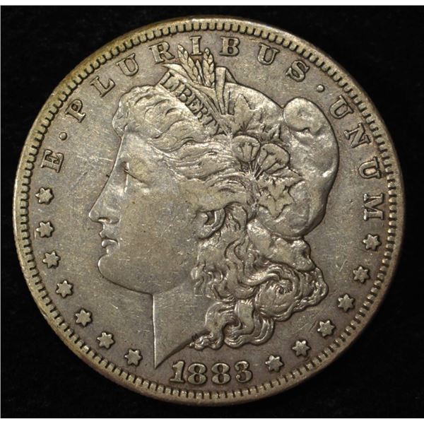1883-S MORGAN DOLLAR XF