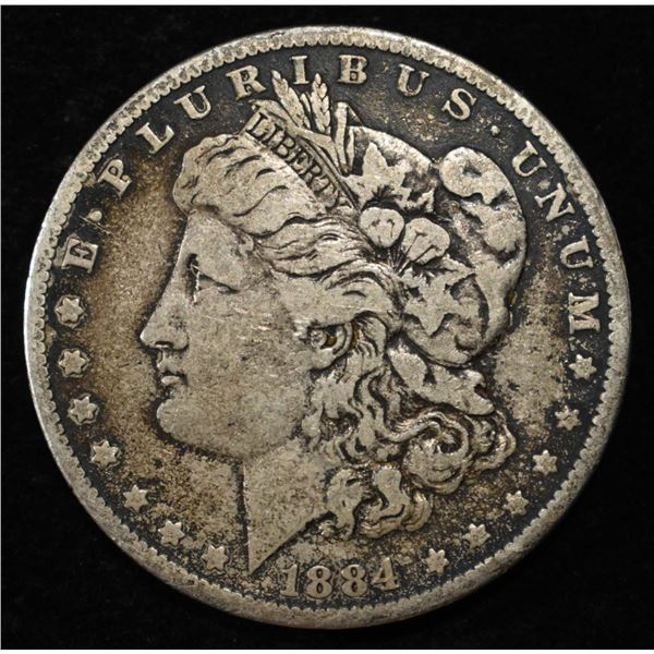 1884-O MORGAN DOLLAR