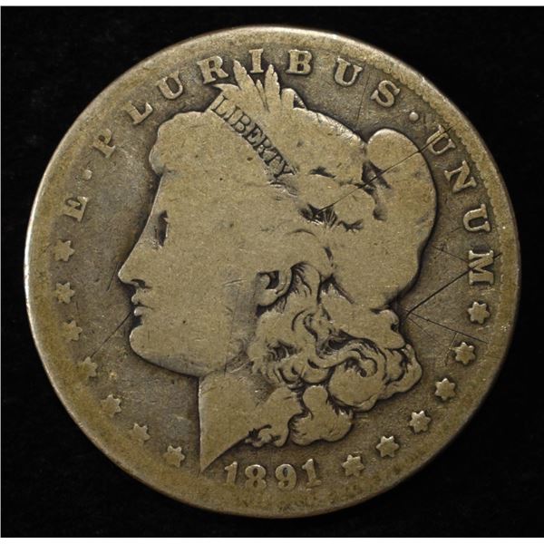 1891 MORGAN DOLLAR