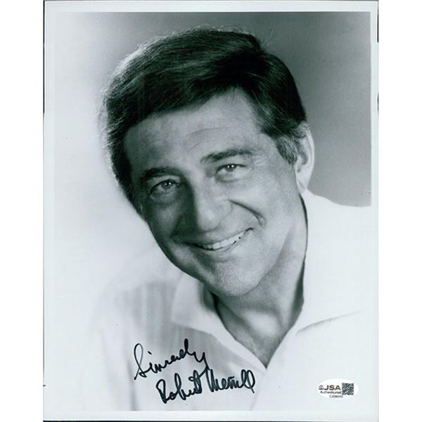 Opera Singer Robert Merrill Signed Photo JSA Authenticated