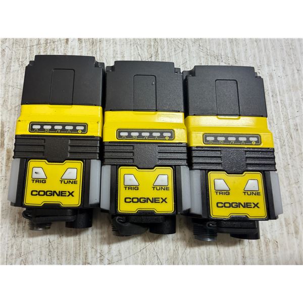 (3) Cognex #MODEL 50208 / #822-06030-006-10 / #DM280X / #825-20762-001