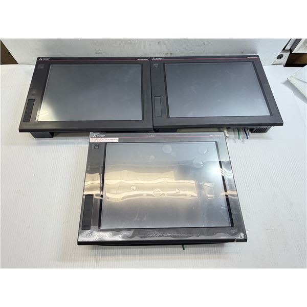 (3) Mitsubishi #GT2712-STBD-040 Graphic Operation Terminals