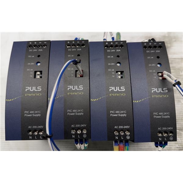(4) Puls Piano #PIC480.241C Power Supplies