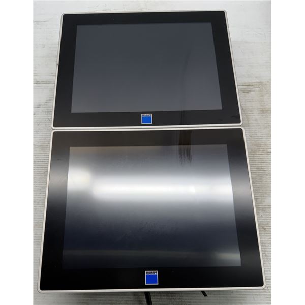 (2) Trumpf #PA10009602 10,4 Zoll Panelcomputer Multitouch