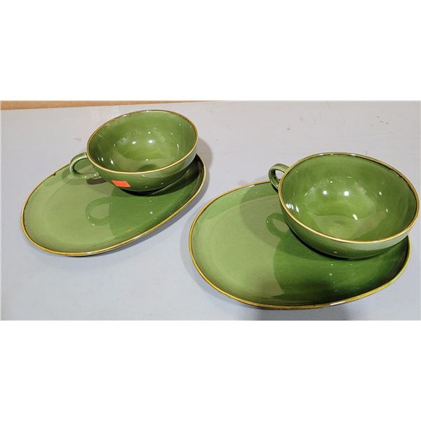 2 Ikea Teacups & Saucer Sets