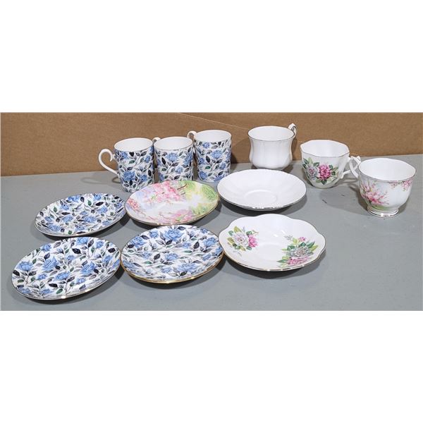 Lot of Assorted Bone China w/ Royal Albert