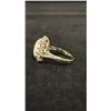 Image 2 : APPROX 14K LADIES CLUSTER RING SET WITH OPAL AND DIAMONDS (.015CT, 3.9G)