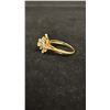 Image 2 : APPROX 14K LADIES RING SET WITH DIAMONDS (.01-.16CT, 2.2G)