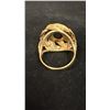 Image 3 : APPROX 10K LADIES RING SET WITH OPAL TRIPLET (6.2G)