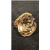 Image 1 : APPROX 10K LADIES RING SET WITH SMOKY QUARTZ (6.8G)