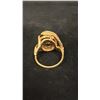 Image 3 : APPROX 10K LADIES RING SET WITH SMOKY QUARTZ (6.8G)