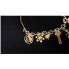 Image 2 : APPROX 10K CHARM BRACELET WITH MULTIPLE APPROX 9K+ CHARMS (18.8G)