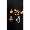 Image 2 : SIX APPROX 10K+ CHARMS (3.3G)