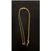 Image 1 : APPROX 9K CHAIN (28") WITH APPROX 10K LUCKY HORN PENDANT (6.2G)
