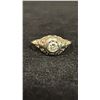 Image 1 : APPROX 18K LADIES RING SET WITH DIAMOND (.045CT, 1.5G)