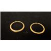 Image 2 : TWO APPROX 18K LADIES WEDDING RINGS (7.2G)