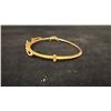 Image 2 : APPROX 9K HINGED BRACELET SET WITH PEARLS (5G)