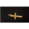 Image 2 : APPROX 10K LADIES WEDDING RING & APPROX 10K CROSS PENDANT (2.3G)