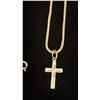 Image 2 : SILVER CHAIN WITH SILVER CROSS PENDANT