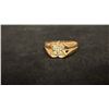 Image 1 : APPROX 10K MENS RING SET WITH CUBIC ZIRCONIA (6.1G)