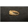 Image 2 : APPROX 10K MENS RING SET WITH CUBIC ZIRCONIA (6.1G)