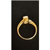 Image 3 : APPROX 10K LADIES RING SET WITH OPAL AND DIAMONDS (2.4G)