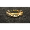 Image 1 : APPROX 10K MENS RING SET WITH DIAMONDS (3.1G)
