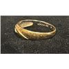 Image 2 : APPROX 10K MENS RING SET WITH DIAMONDS (3.1G)